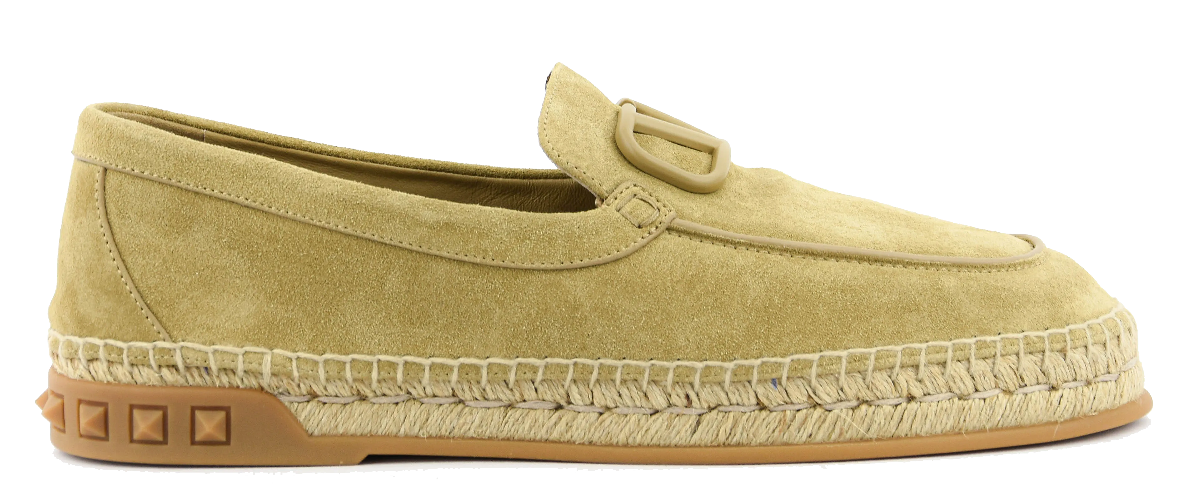 VALENTINO GARAVANI V-LOGO ESPADRILLE SAND