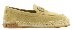 VALENTINO GARAVANI V-LOGO ESPADRILLE SAND