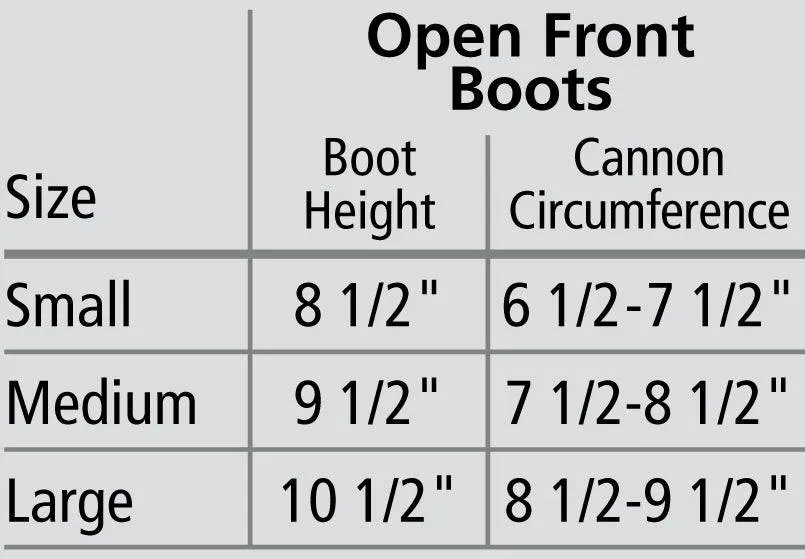 Veredus OLYMPUS™ OPEN FRONT BOOTS