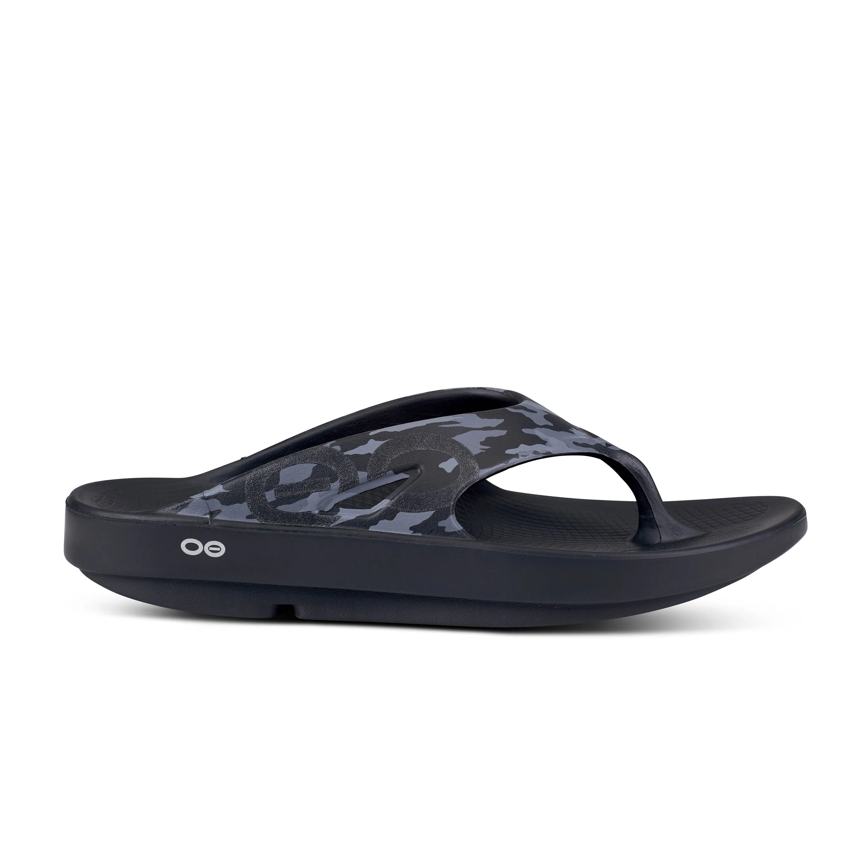 Women's Oofos OOriginal Sport Sandal Color: Black Camo